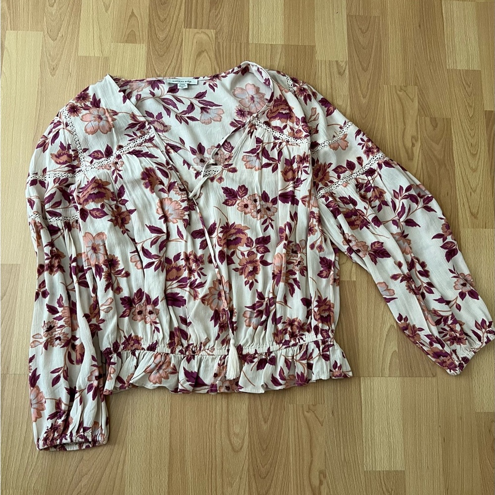 American Eagle Blouse Size Large NWOT